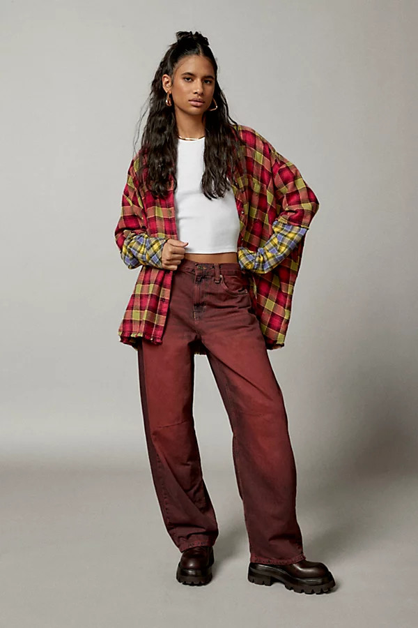 BDG Logan Buckle Baggy Boyfriend Jean | Urban Outfitters (US and RoW)