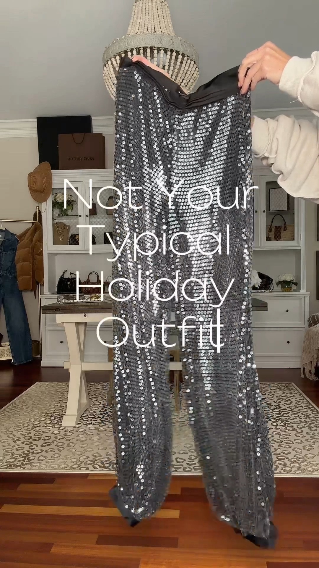 XS pants
Small blazer
Medium top

#LTKGiftGuide #LTKCyberWeek #LTKHoliday