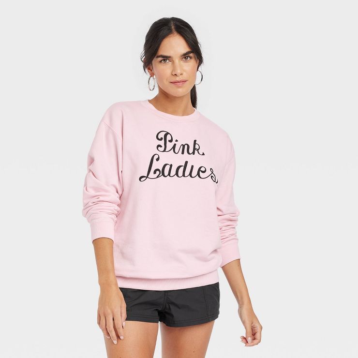 Women's Paramount Pink Ladies Graphic Sweatshirt - Pink | Target