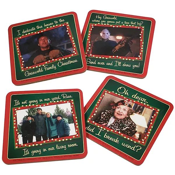 National Lampoon's Christmas Vacation 4-Pack Holiday Memories Coaster by ICUP | Kohl's