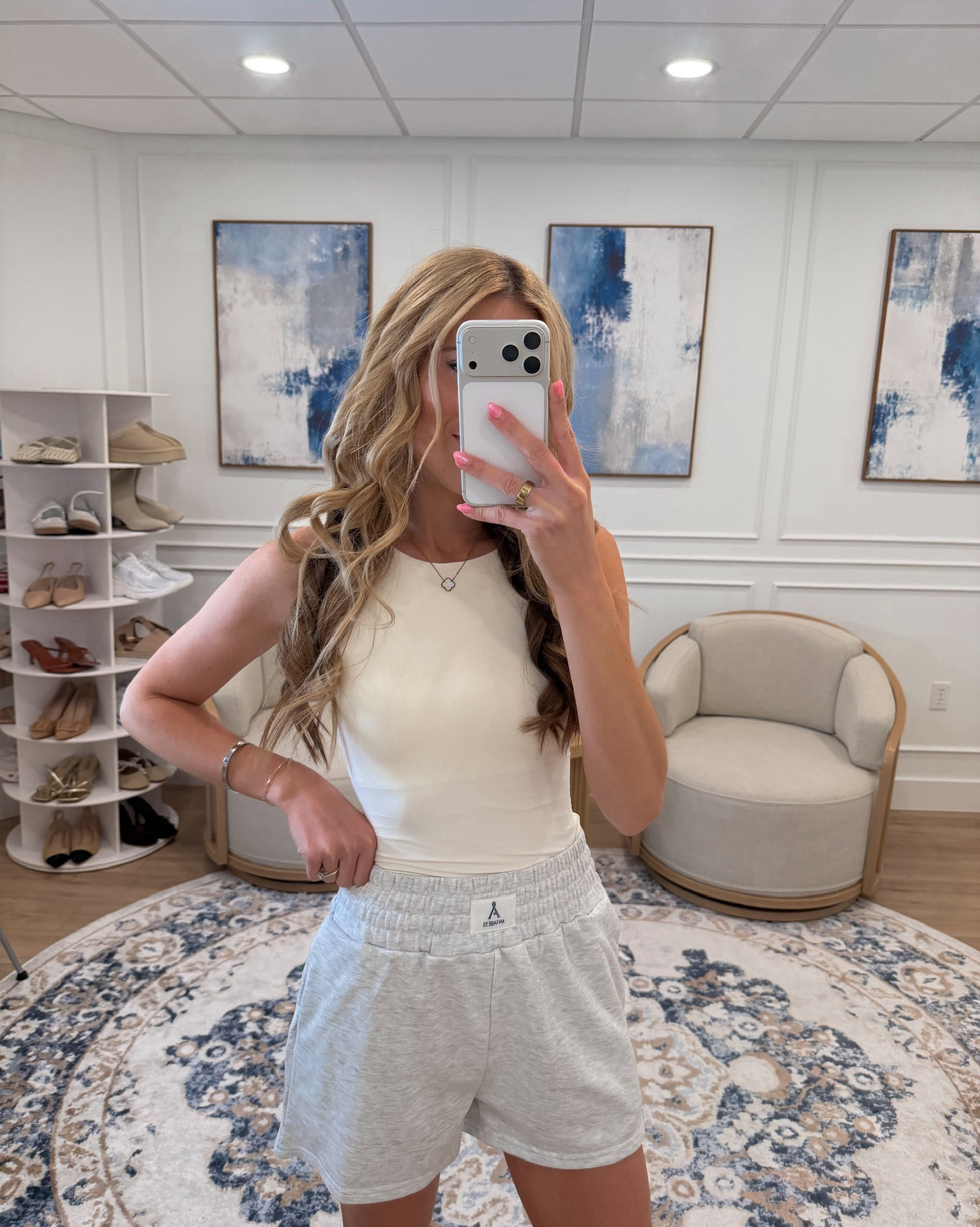 These fleece sweat shorts from Amazon are the everyday casual shorts I have been wearing on repeat and I needed both colors immediately 🤍🤎✨ The smocked elastic waistband, the relaxed fit, the perfect length — they style so effortlessly with a simple fitted tank and look so good in both oatmeal and brown. I am wearing a small, I am 5’8” for reference. 

#LTKfitnessgoals #LTKActive #LTKootd