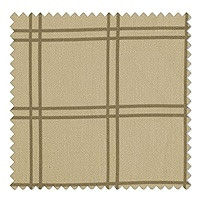TWOPAGES Stefana Silber x Pinch Pleat Window Drapery Buffalo Plaid Taupe Khaki Linen Curtain Pane... | Amazon (US)
