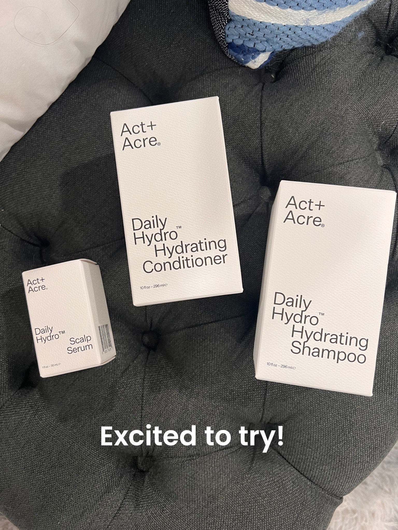 Excited to try this new scalp serum, shampoo, and conditioner from Act and Acre!!

#LTKFindsUnder50 #LTKOver40 #LTKBeauty