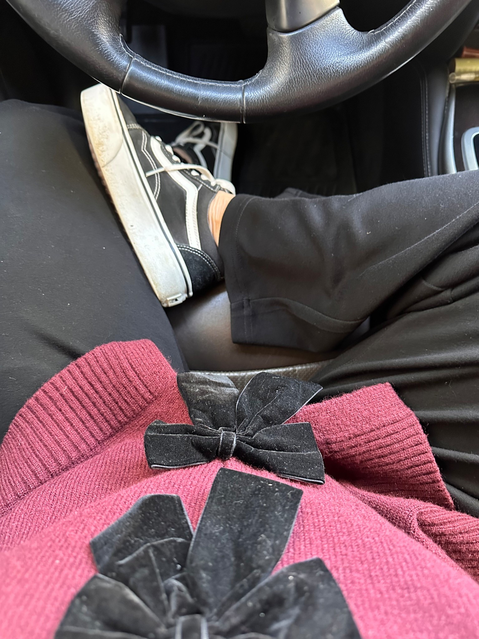 One of my favorite cardigans with velvet bows and balloon sleeve slightly cropped would order normal size 

#LTKMidsize #LTKPetite #LTKOver40