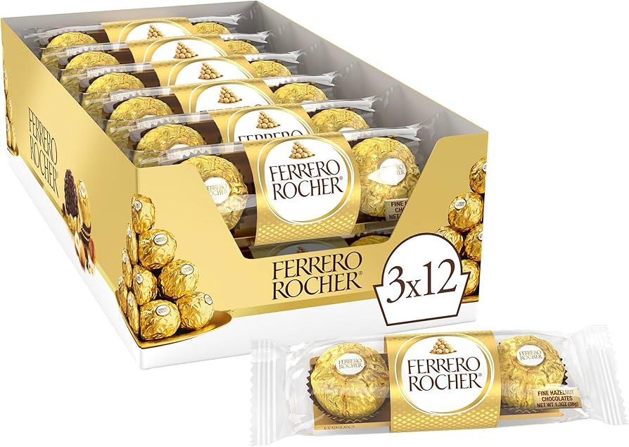 FERRERO ROCHER 3PC BOX 12CT | Amazon (US)