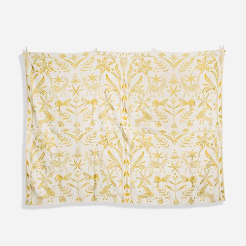 Embroidered Tablecloth Veracruz Yellow | 