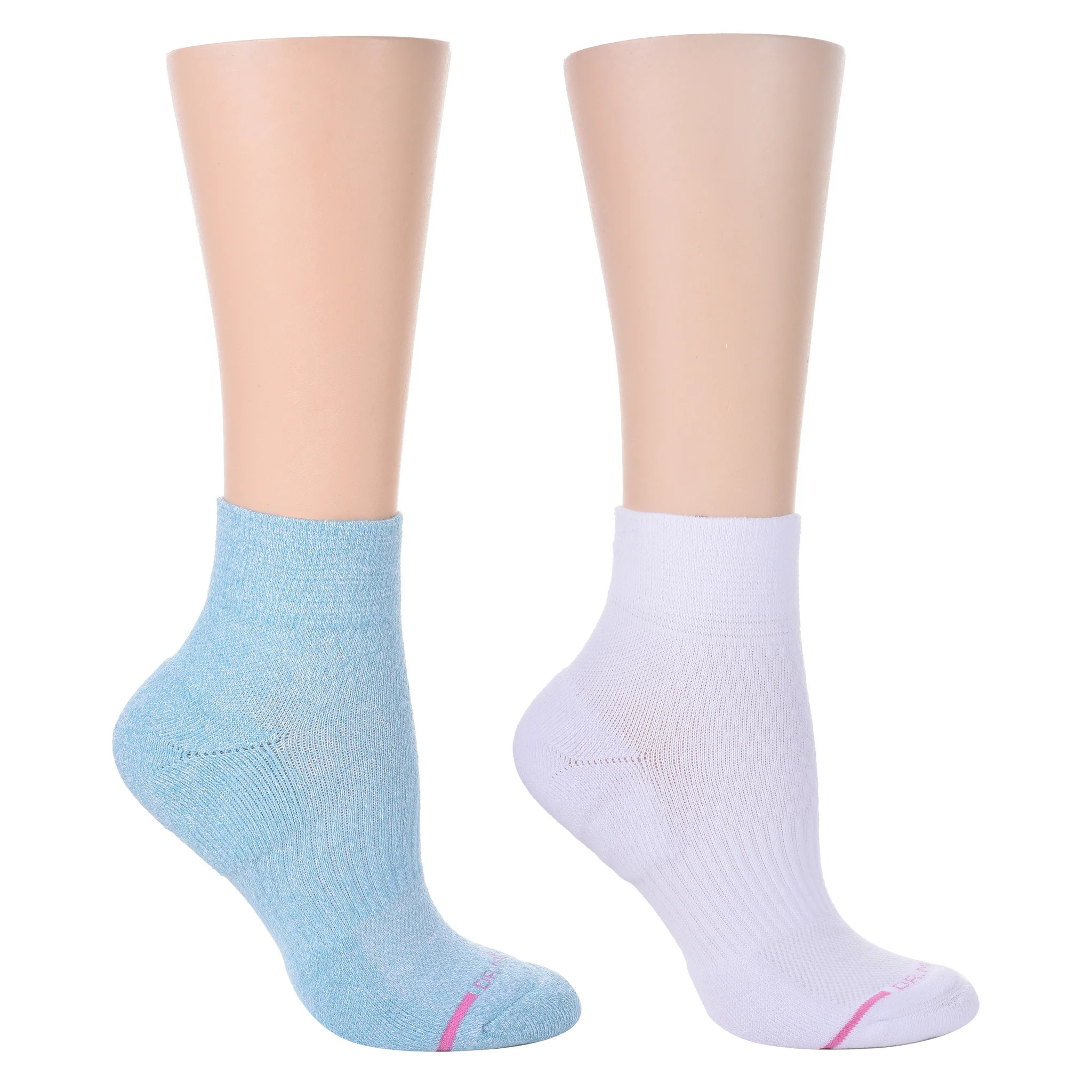 Solid | Quarter Compression Socks For Women | Dr. Motion