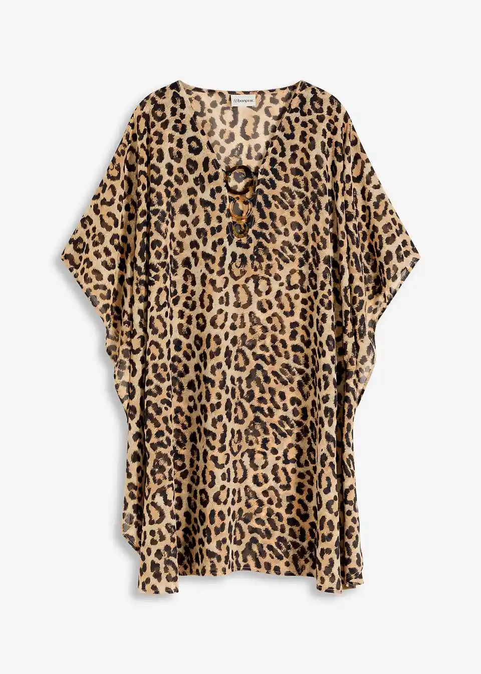 Strandtunika aus leichtem Chiffon | Bonprix DE