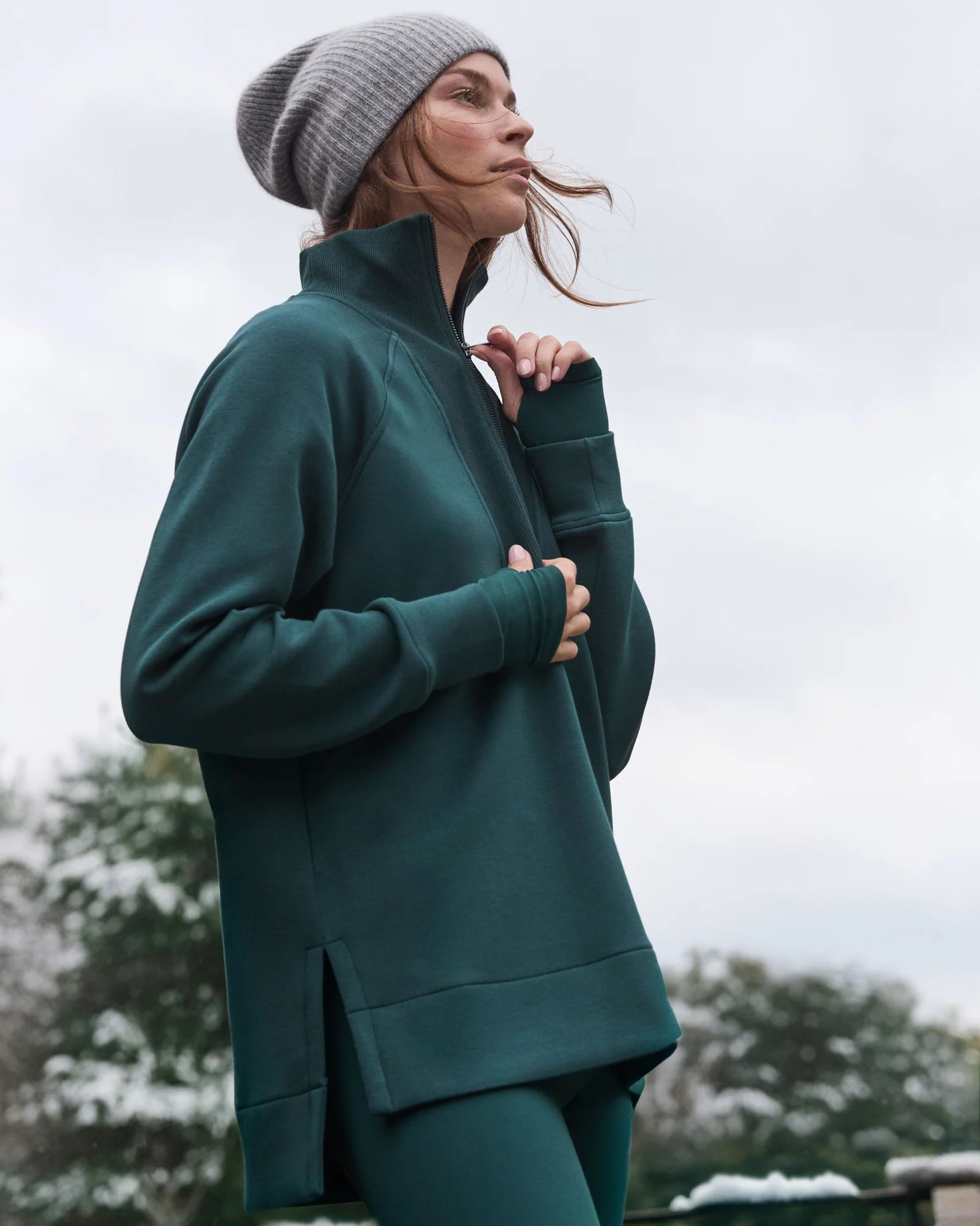 Half Zip Tunic | Spanx