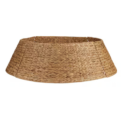 Holiday Living  41-in Brown Tree Collar Tree Skirt | Lowe's