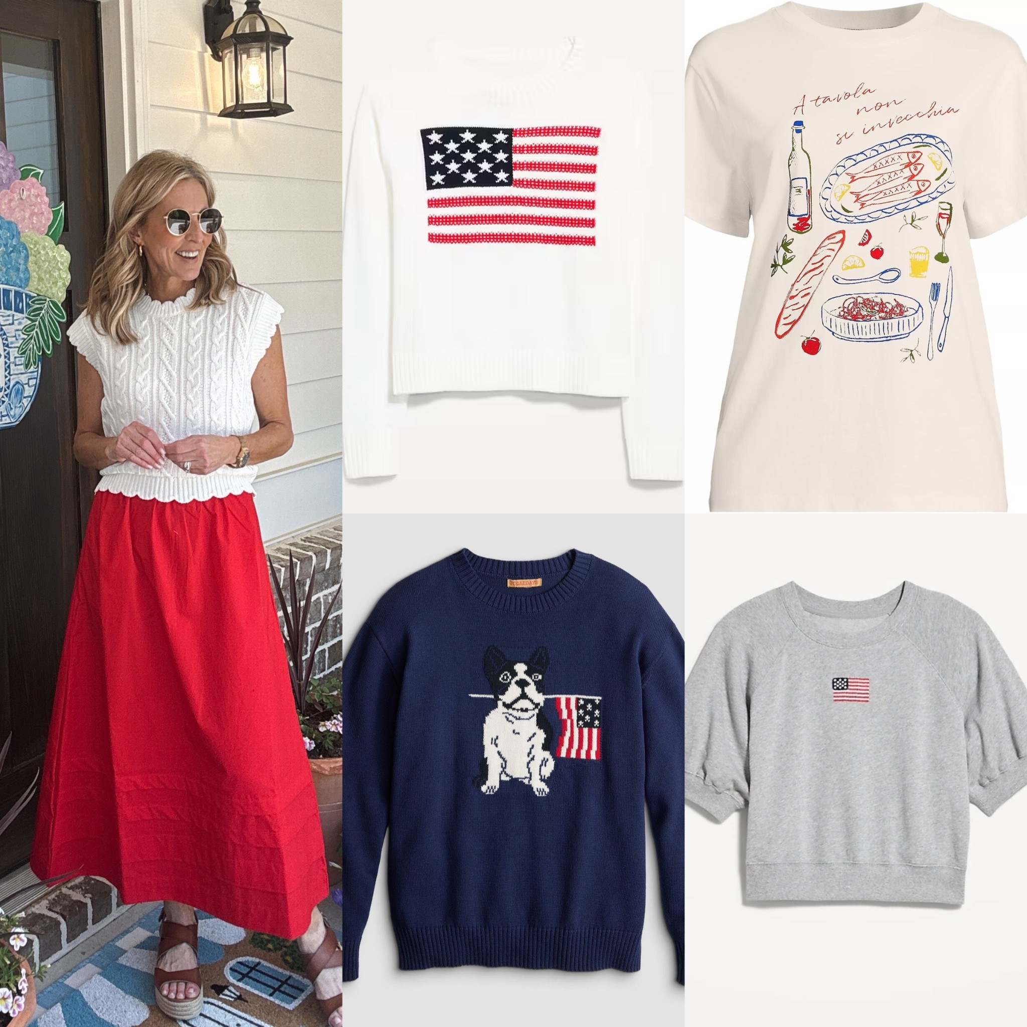 Graphic tees, American sweaters, and a super cute short sleeve cropped sweatshirt… These are just some of the ideas you gave me for how else to style this amazing dress. 
