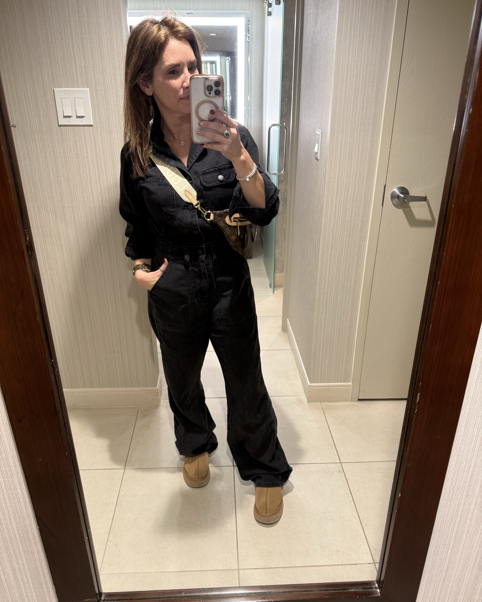 Obsessed with jumpsuits! 💙 runs slightly oversized. Wearing a size 2 

Crazy Busy Mama 

#LTKFindsUnder50 #LTKOver40 #LTKStyleTip