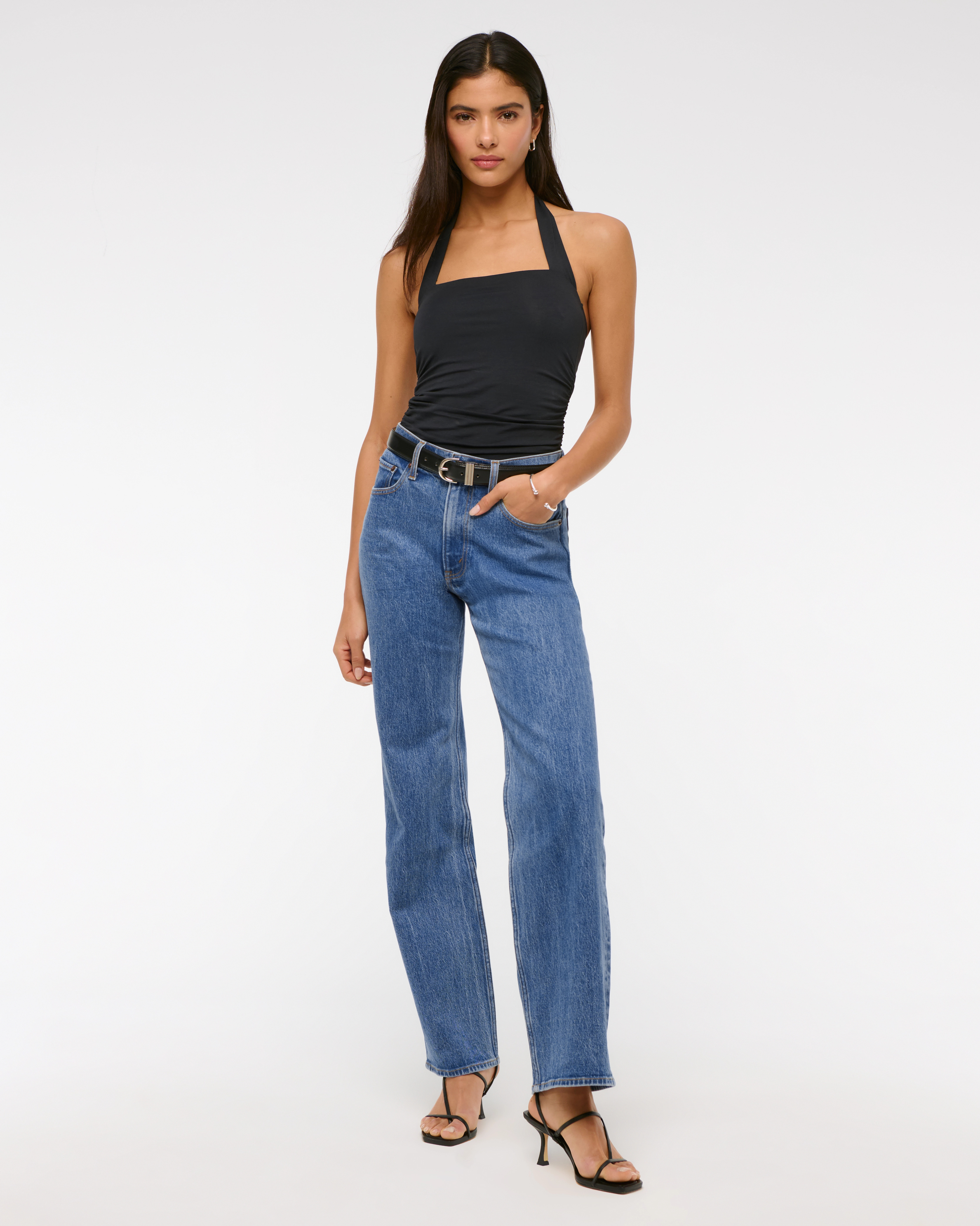 High Rise 90s Relaxed Jean | Abercrombie & Fitch (US)