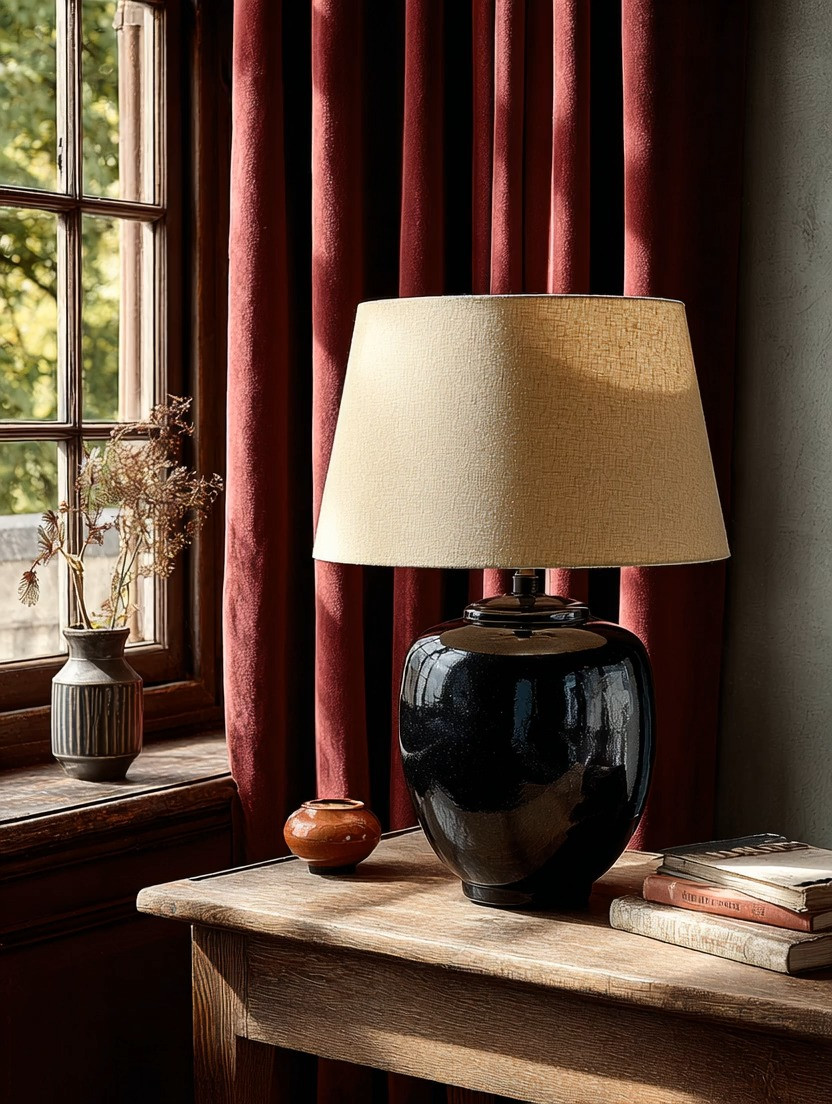 Do you have bold, darker tones in your home?

Think burgundy, deep blue, teal, or rich layered colors.

Here’s how you balance it instantly.

Add a neutral statement table lamp.

A black base paired with an ivory shade softens everything around it. It creates contrast without competing, and brings a calm, grounded elegance into the space.

This is what many bold rooms miss—balance.

When everything is rich and deep, you need something light and neutral to break it gently.

That’s where this piece comes in.

It works beautifully:
– next to dark curtains
– on a console table
– beside your bed
– or even in a home office

It doesn’t overpower the space.
It refines it.

One simple addition, and your room feels complete, intentional, and effortlessly luxurious.

Explore our edit for statement table lamps that bring balance to bold interiors.

#homedecor #lightingdesign #interiorstyle #modernhome #luxuryliving 

 #LTKHome