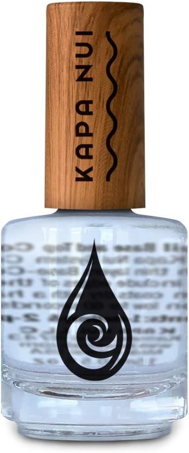 Kapa Nui Patented Non-Toxic 2-in-1 Base and Top Coat Sealer | for Lacquers and Water-Based Polish... | Amazon (US)