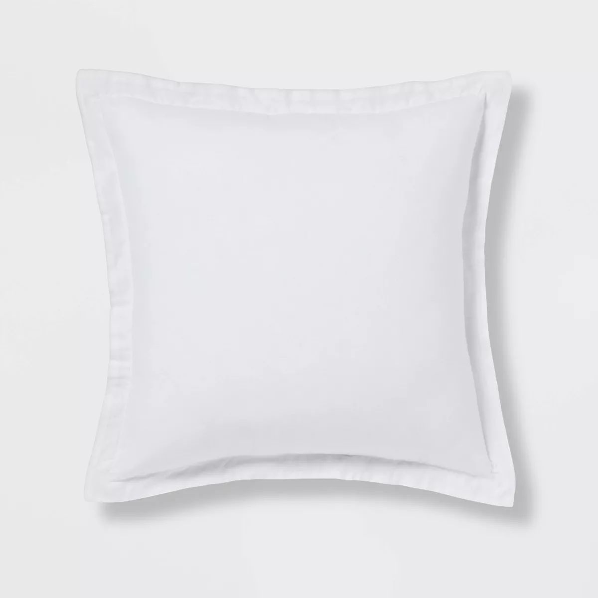 Euro Cotton Linen Blend Chambray Decorative Throw Pillow - Threshold™ | Target