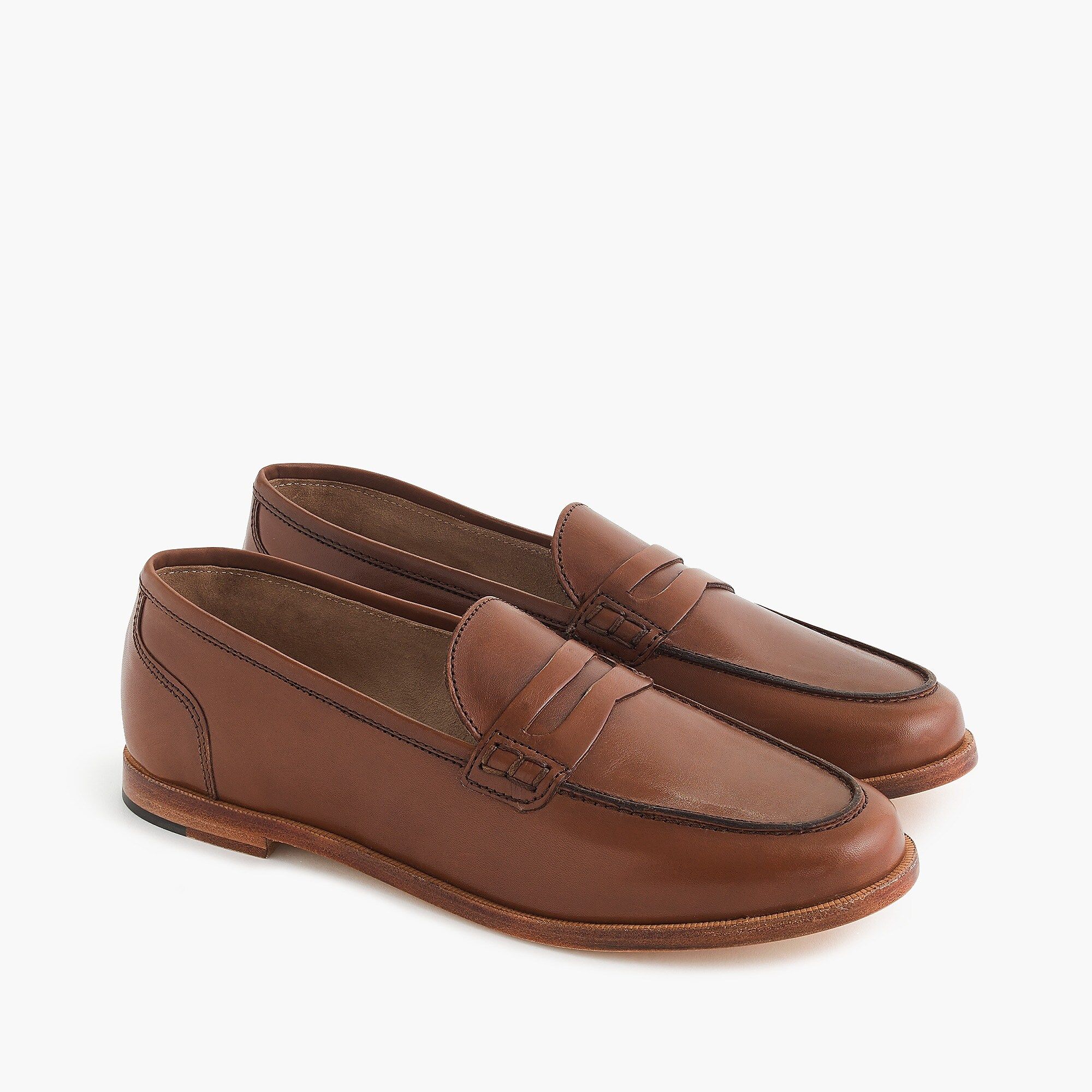 Ryan penny loafers in leather | J.Crew US
