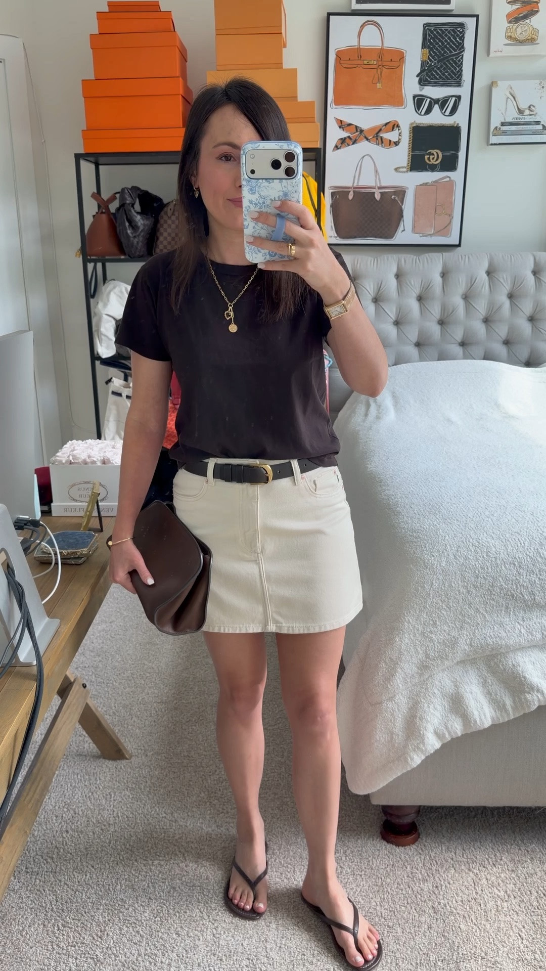 Dark brown in the summer

#LTKSeasonal #LTKootd