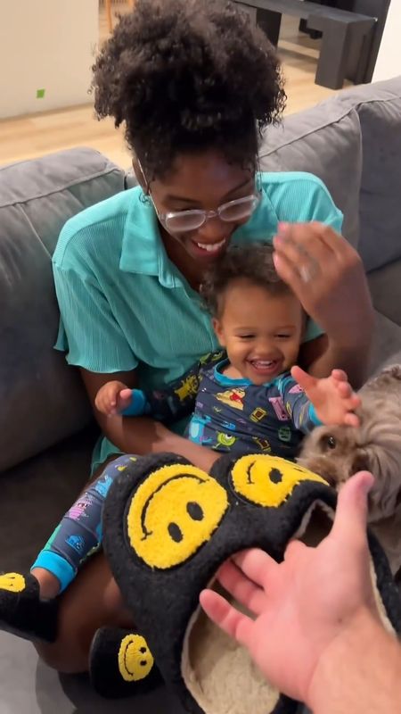 My husband surprised me with matching family slippers! These Amazon slippers are perfect for around the house. Aiden was very excited about them. 

amazon l slippers l pajamas l toddler 

#LTKkids