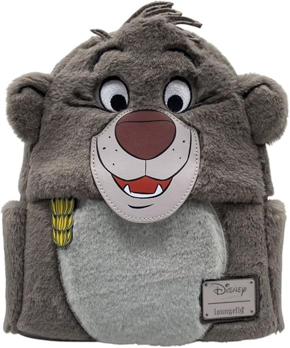 Loungefly Jungle Book Baloo Bear Cosplay Double Strap Shoulder Bag | Amazon (US)