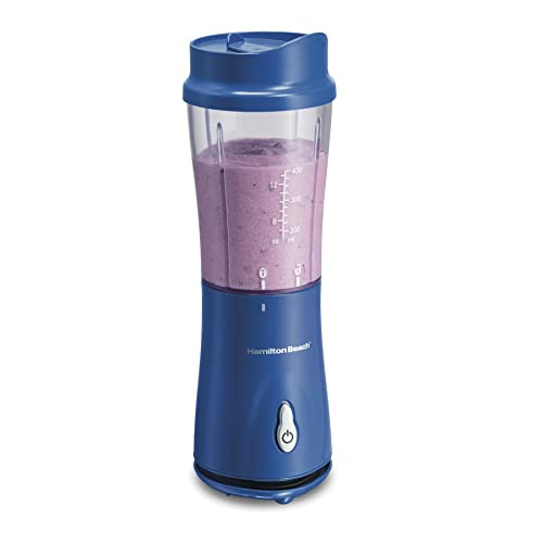 Hamilton Beach Portable Blender for Shakes and Smoothies with 14 Oz BPA Free Travel Cup and Lid, ... | Amazon (US)