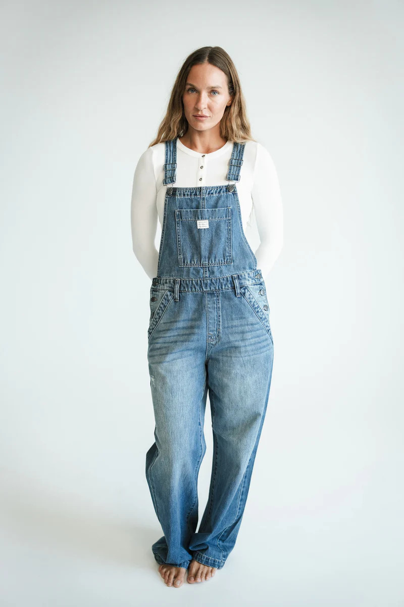 Logan Denim Overalls | Carly Jean Los Angeles