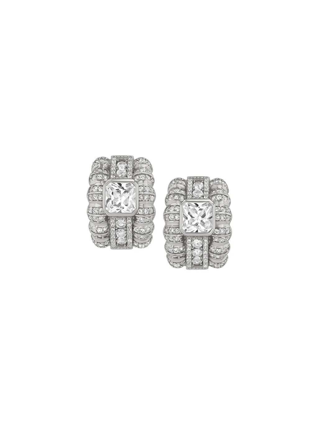 CRAWFORD EARRINGS IN LAB WHITE SAPPHIRE | Dorsey