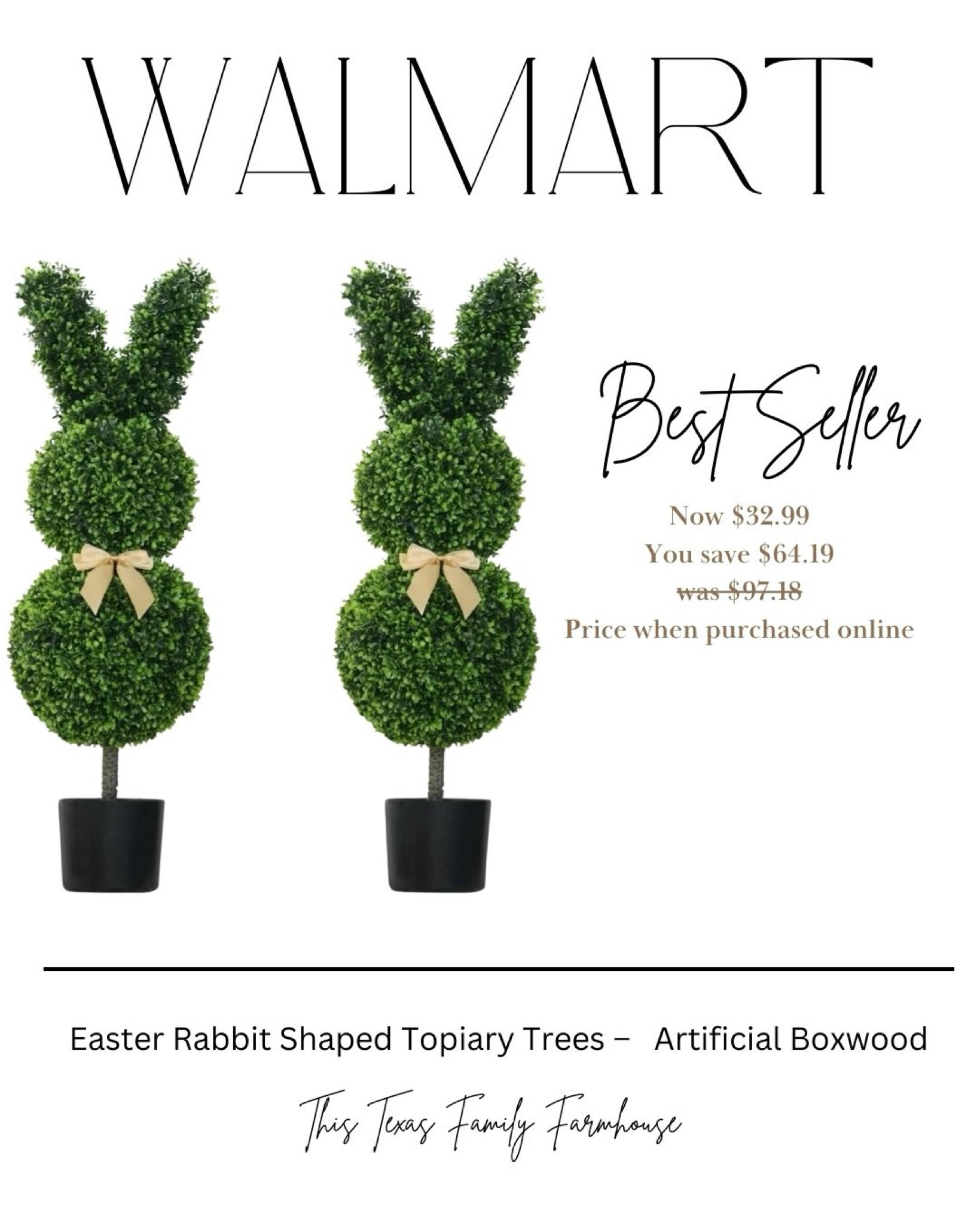 Turn your porch into Spring, with these faux bunny topiary trees! 

#LTKFindsUnder100 #LTKSaleAlert #LTKFindsUnder50