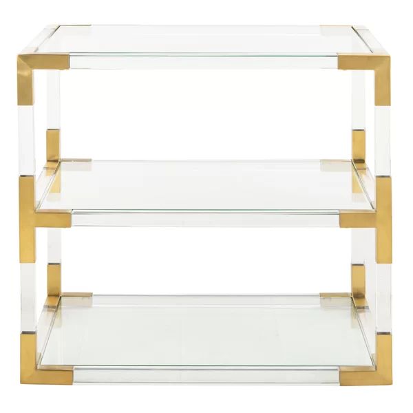 O'Hara Floor Shelf End Table with Storage | Wayfair North America