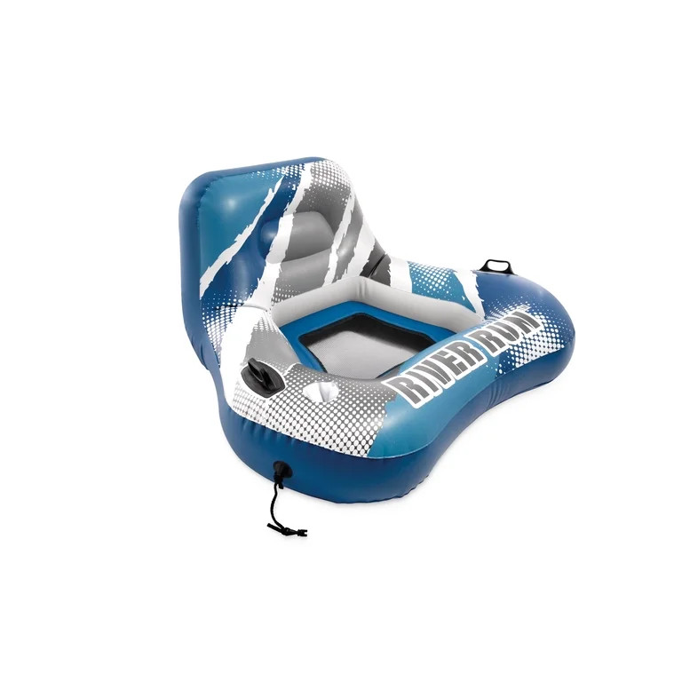 Intex River Run I Wedge - Inflatable Floating Water Lounge with Quick Connects - River Lake Pool | Walmart (US)