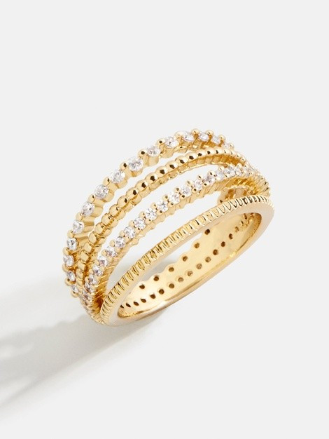 Macie 14k Gold Ring | BaubleBar (US)