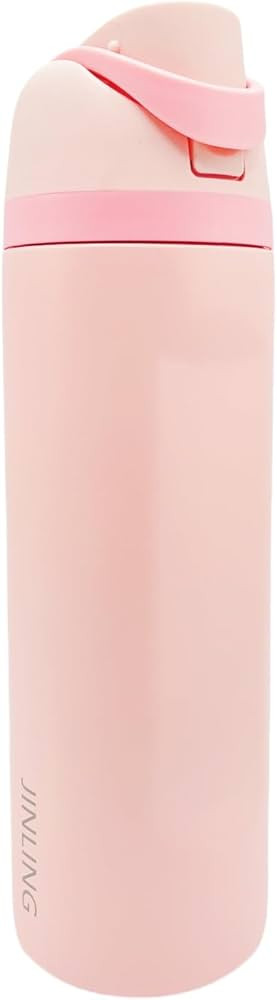 24oz Insulated Stainless Steel Water Bottle with Straw for Sports and Travel, BPA-Free Sports Wat... | Amazon (US)