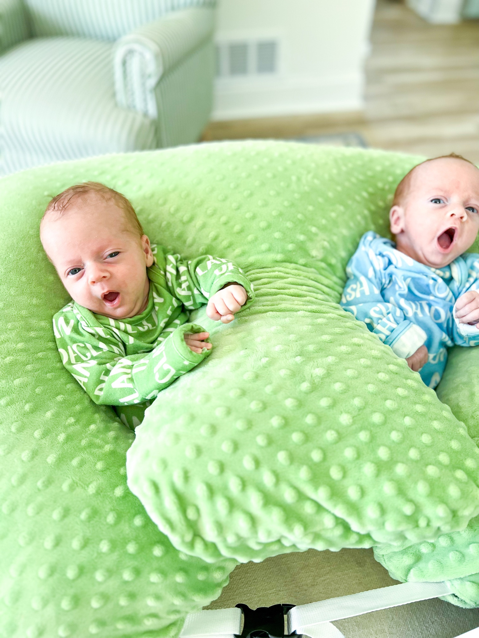 Twin Z pillow! Best lounger for twins! Twin baby gear! #LTKbaby #LTKmoms #LTKtwins 