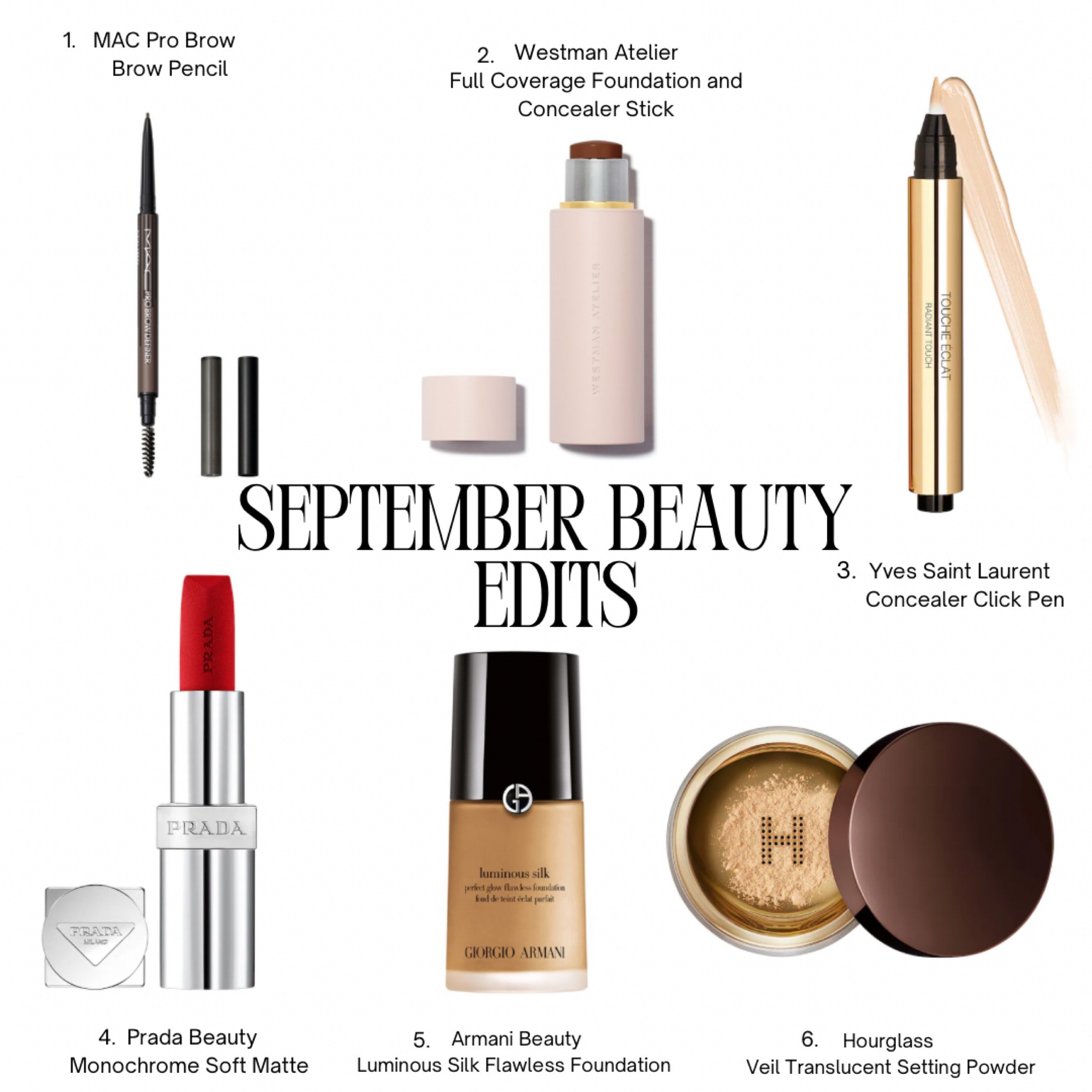 SEPTEMBER BEAUTY EDITS! 

#LTKSeasonal #LTKNYFW #LTKBeauty