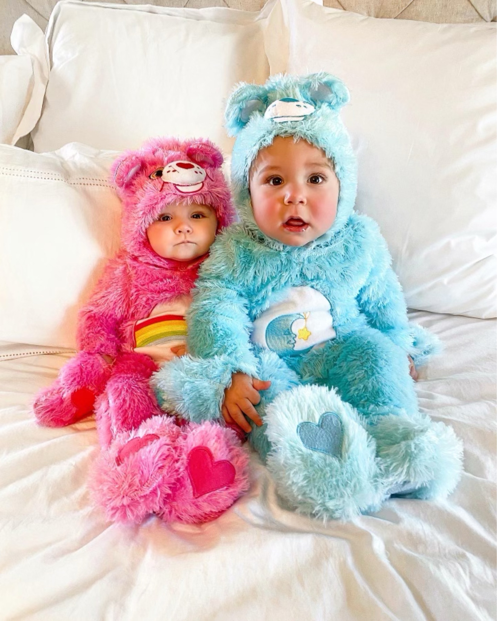 It’s officially that time of year!!!🎃 We are rounding up all of our costumes for this years Halloween and couldn’t resist this little throw back of Cal-Bear + Mer-Bear!!! These CareBear countdown costumes will forever be one of our favs! 💞💙🐻🌈 Look how little our babies were 🥹 Sharing a few more of our favs from last year in stories now ❤️
And Linking a bunch of baby/ toddler costumes here!! 


#LTKHalloween #LTKsalealert #LTKkids