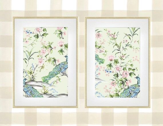 Read the full title
    Mint Chinoiserie Floral Pattern Printable 11x17 inches | Home Decor | Etsy (US)