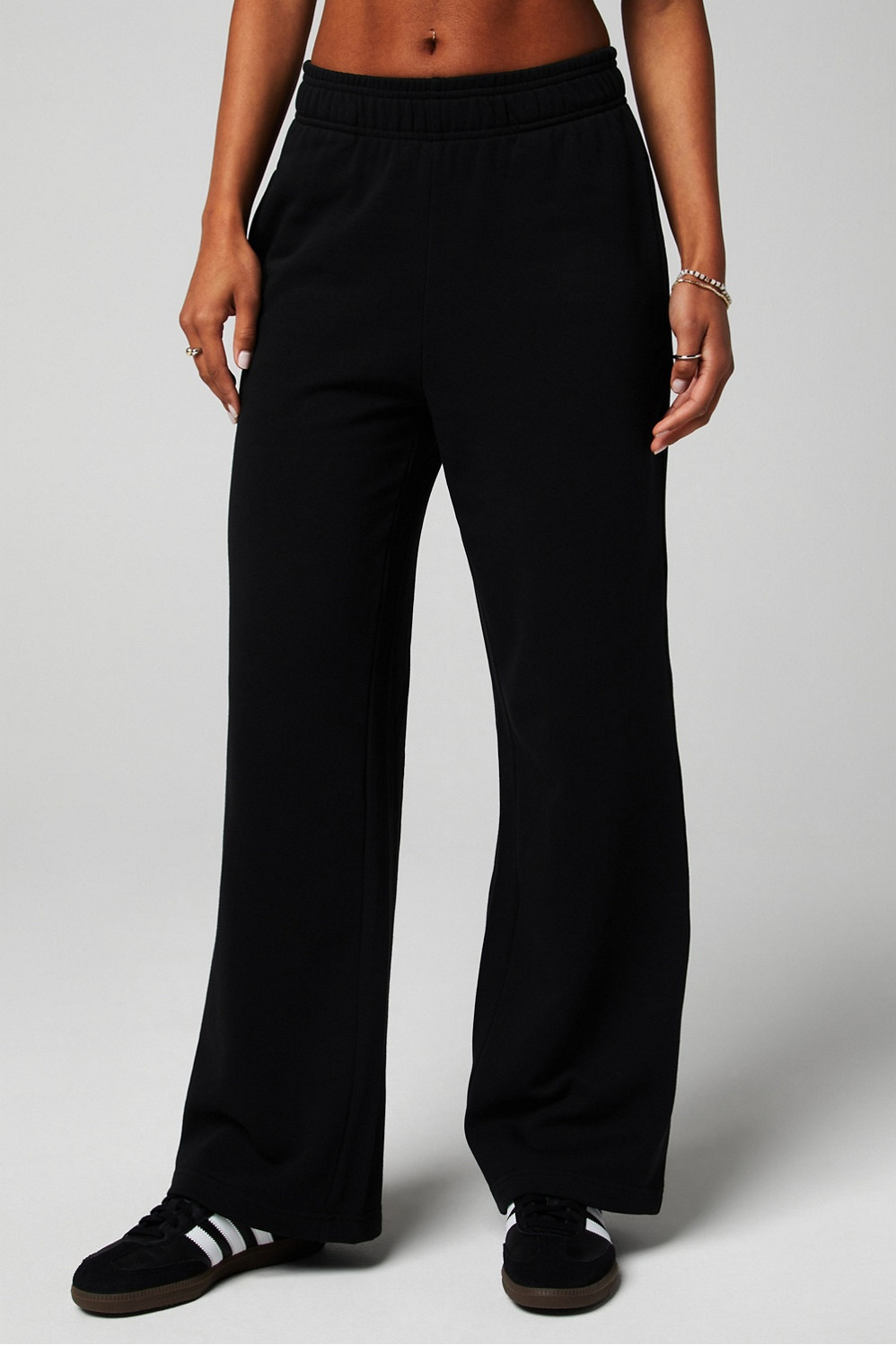 Year Round Terry Wide Leg Sweatpant | Fabletics