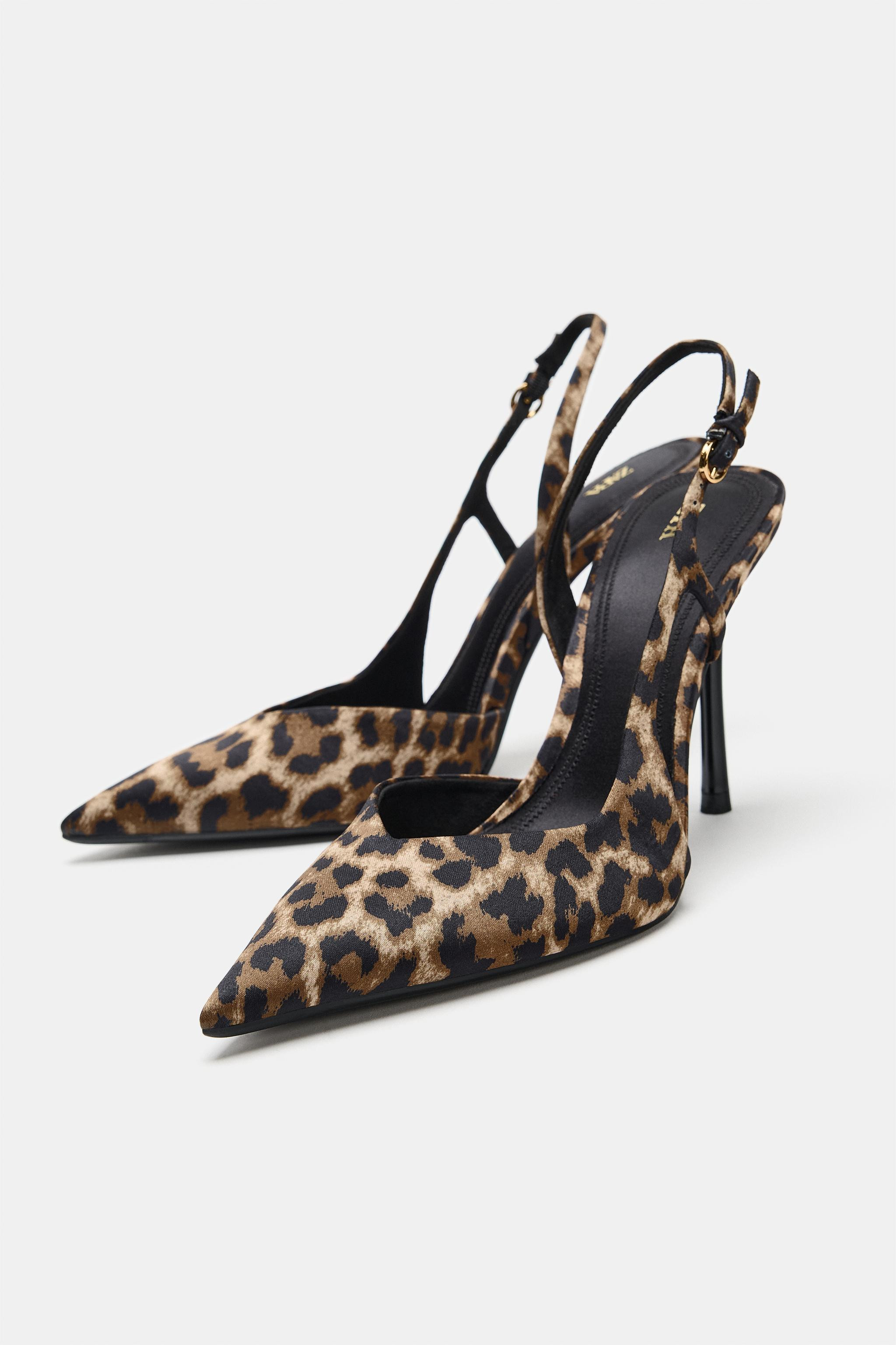 ANIMAL PRINT HEELS | Zara US