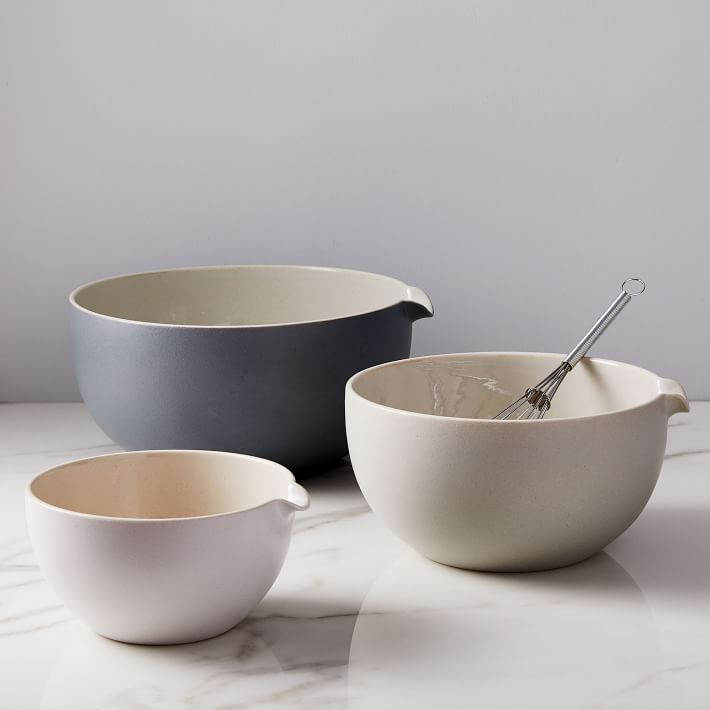 Kaloh Stoneware Mixing Bowls (Set of 3) - Ombre | West Elm (US)
