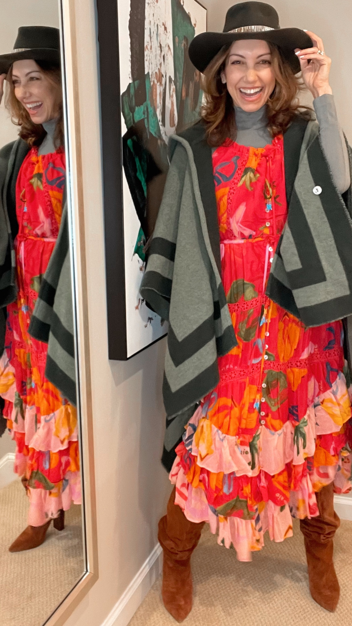 Transforming a summer dress into fall!!

Dress size XS
turtle neck OS

Exact details below and some items are on SALE 

#LTKGiftGuide #LTKSeasonal #LTKHoliday