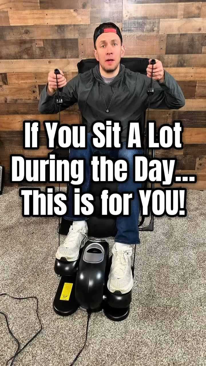 Easy way to stay active at home. This compact under-desk pedal exerciser lets you move your legs while working, watching TV, or relaxing. Quiet, adjustable, and perfect for light daily workouts.