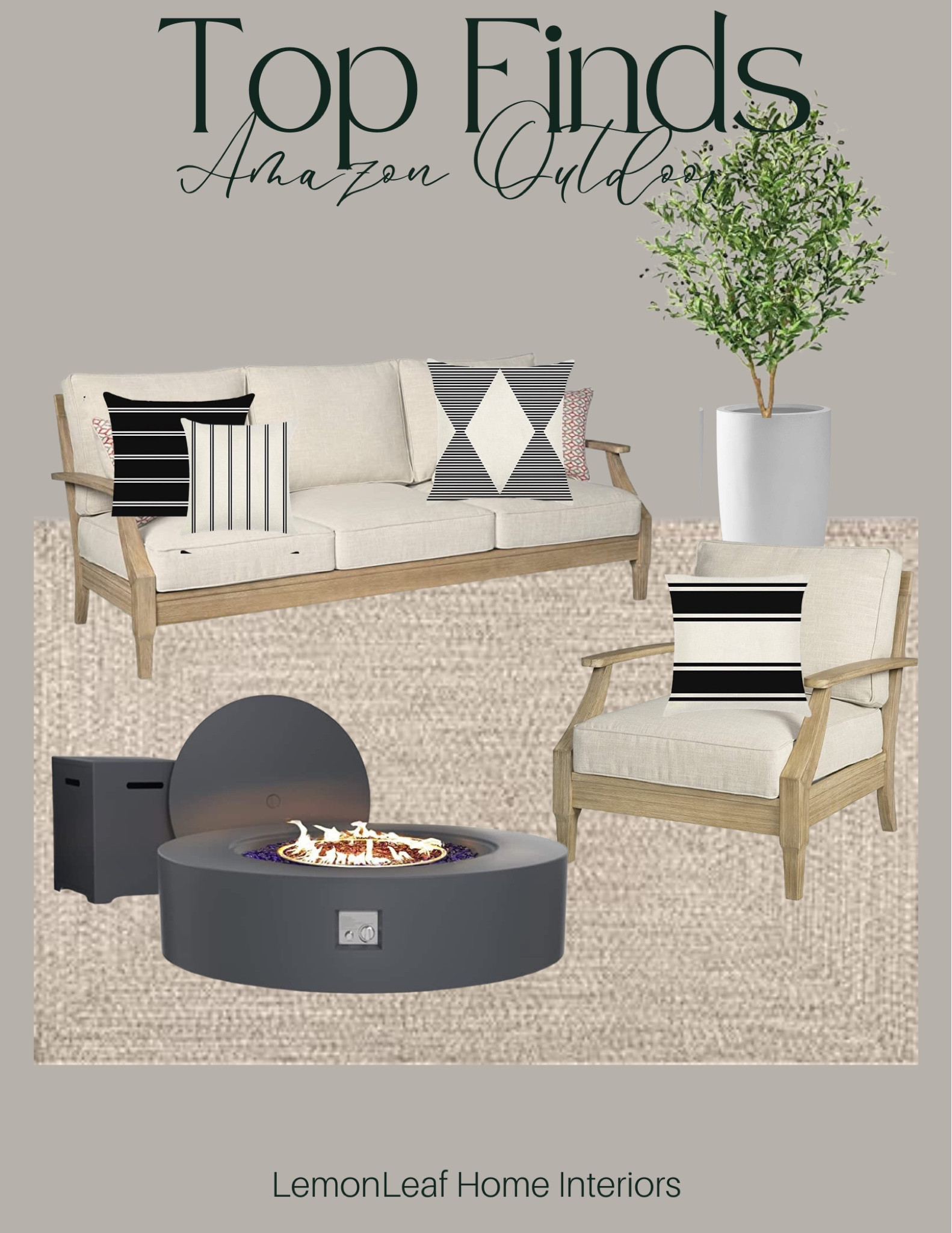 Amazon outdoor furniture, patio chairs, propane fire pit 



#LTKhome #LTKstyletip #LTKsalealert