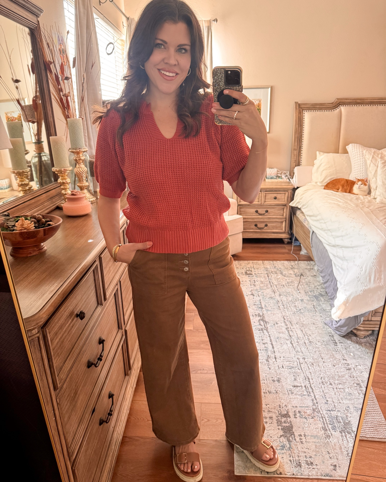 Too cute to take off 🧡✨

#LTKMidsize #LTKgrwm #LTKootd