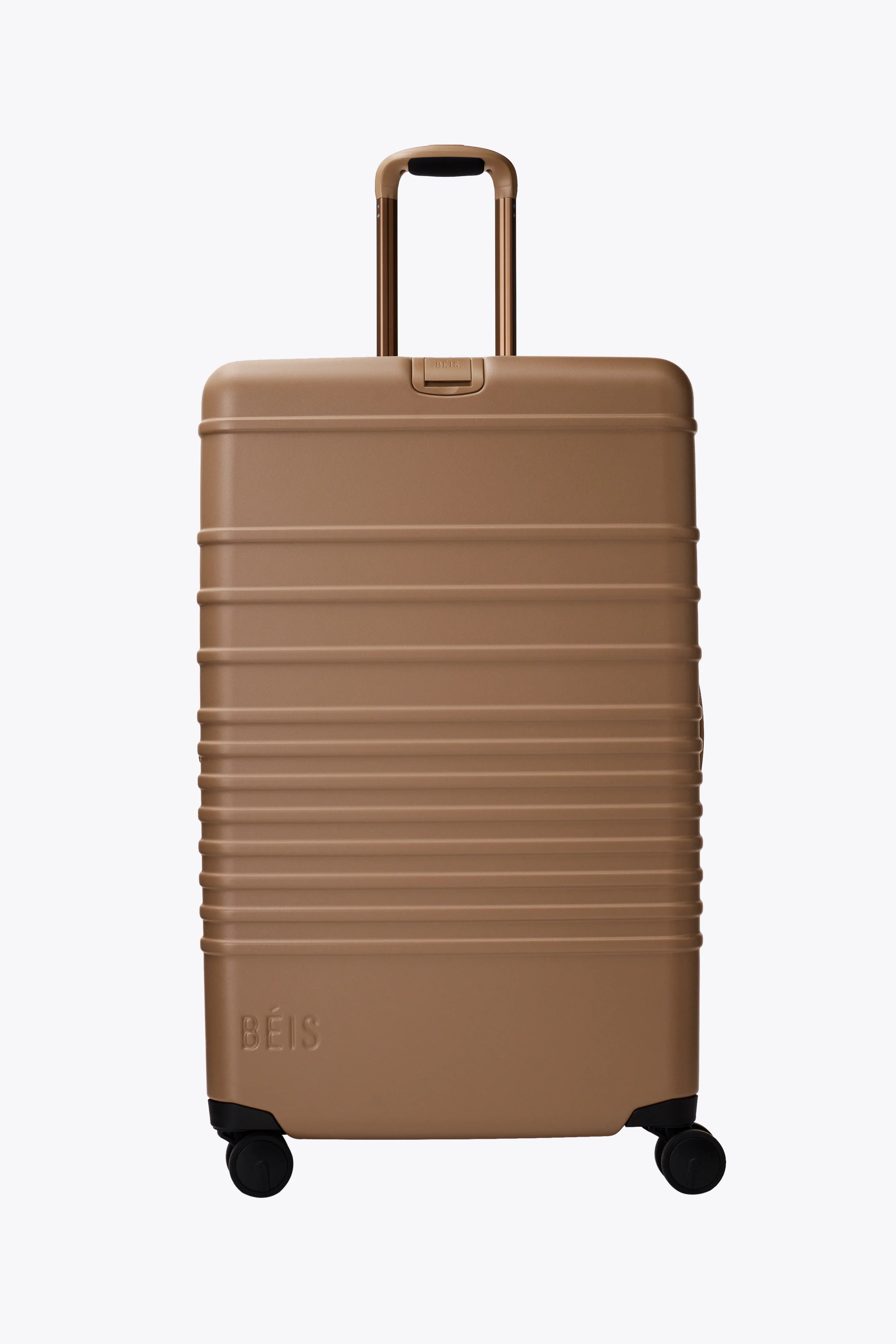 The Large Check-In Roller in Camel | BÉIS Travel