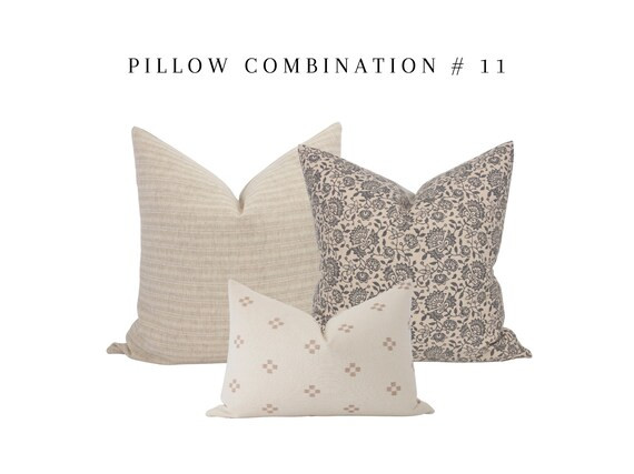 Pillow Combination  11  Warm Neutral Pillow Covers Modern | Etsy | Etsy (US)