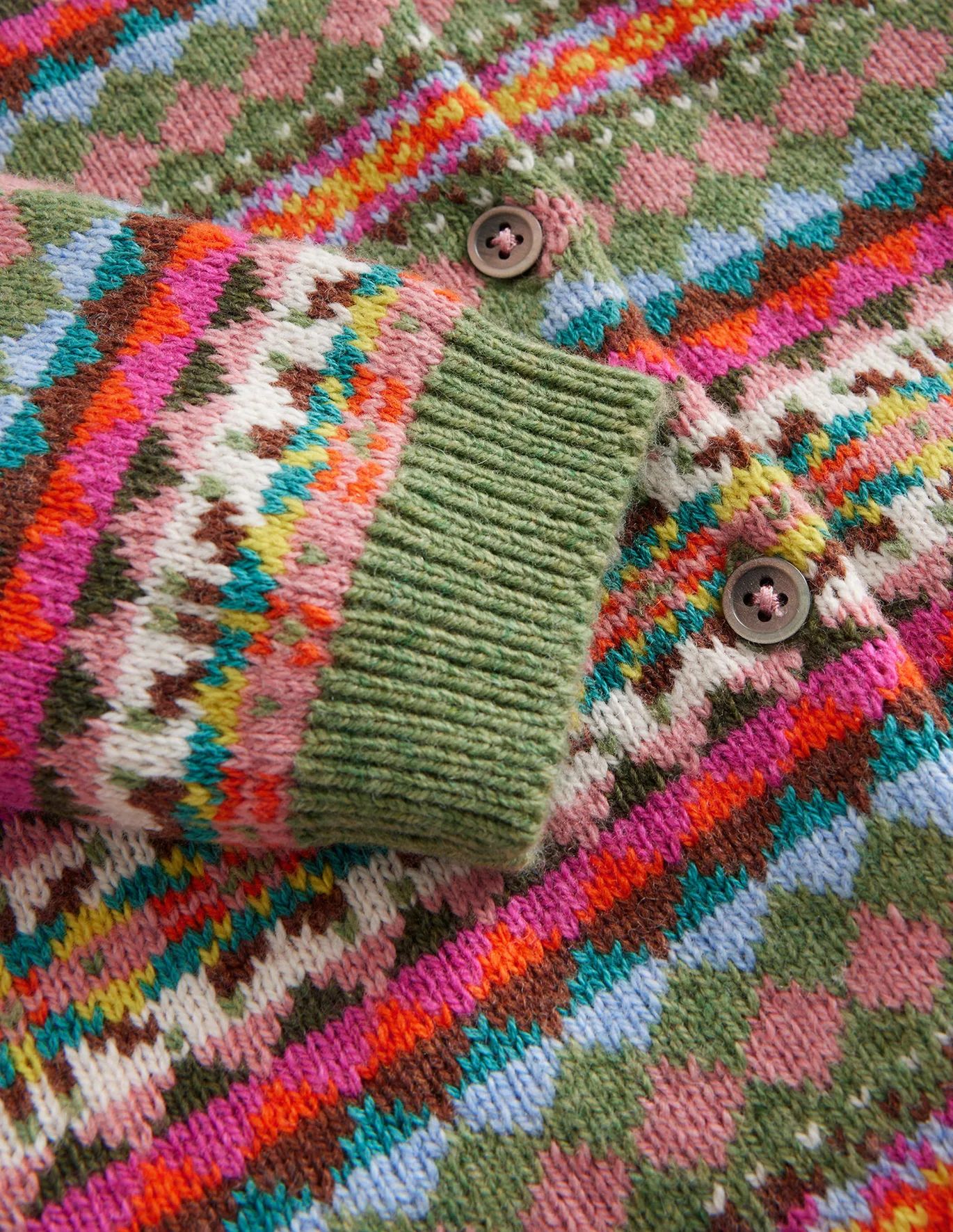 Fair Isle Cardigan | Boden (US)