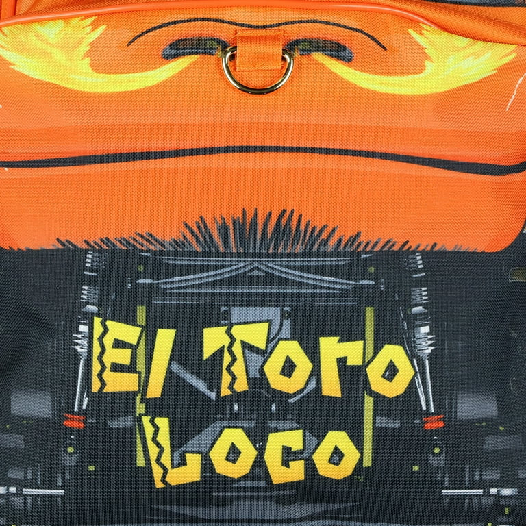 Monster Jam Backpack El Toro Loco 3D Bull Horns Monster Truck 16" Kids School Book Bag with Lapto... | Walmart (US)