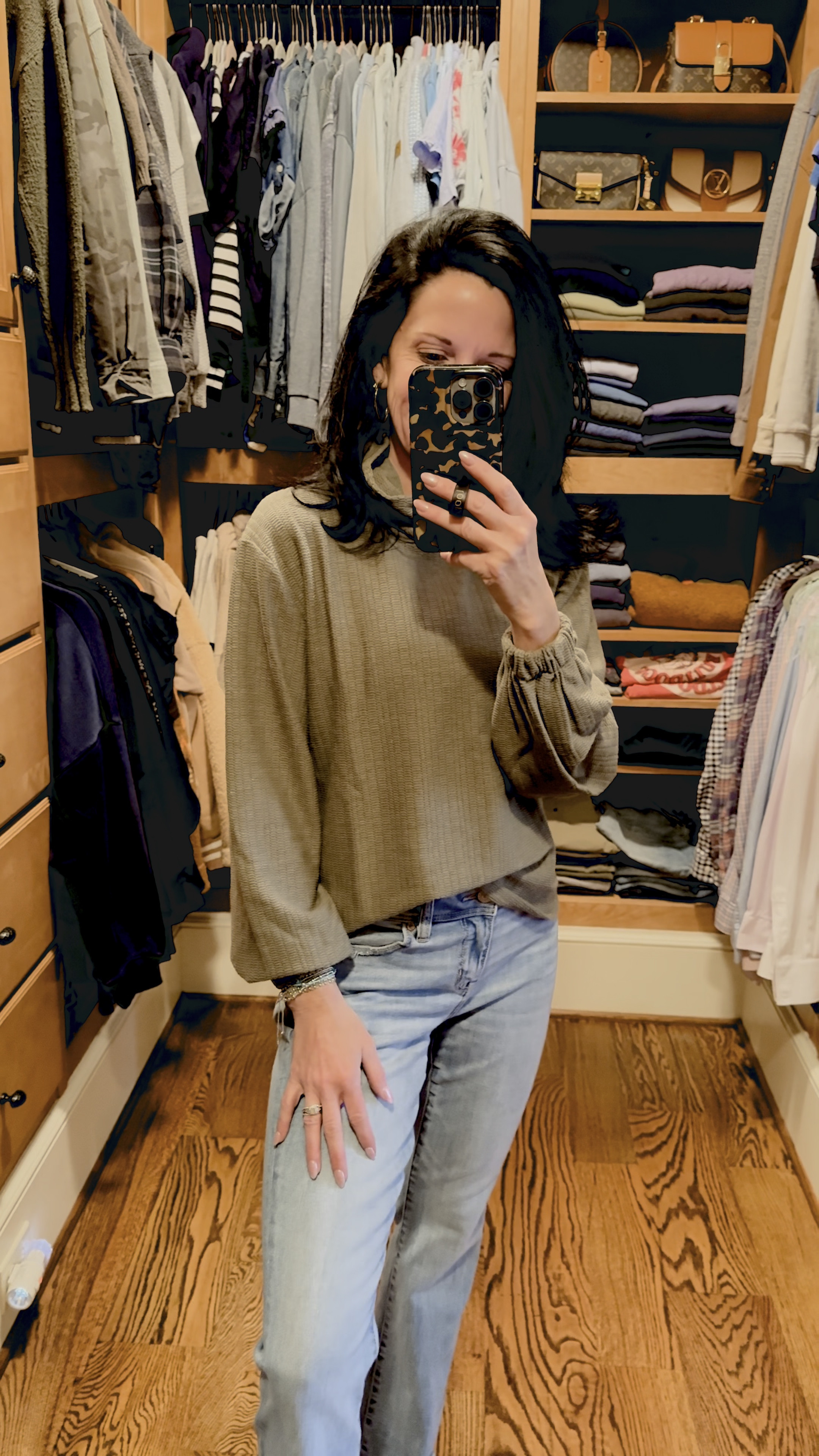 Great cozy knit funnel neck pullover • such a good weight making it perfect for layering. Wearing small 

#LTKActive #LTKOver40 #LTKGiftGuide