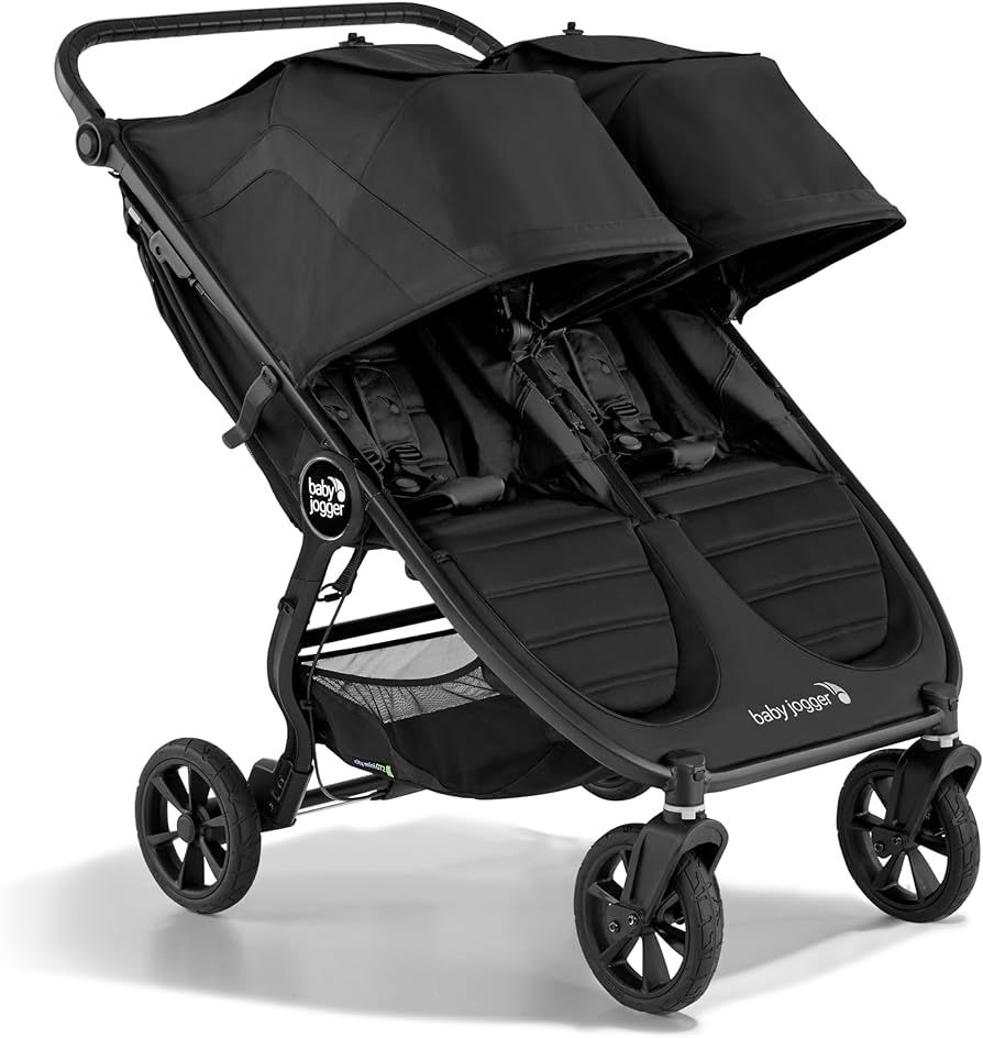Baby Jogger City Mini GT2 All-Terrain Double Stroller, Jet Black, Perfect for Newborn and Toddler... | Amazon (US)