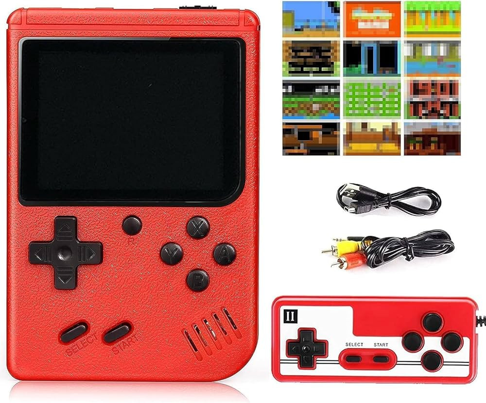 Handheld Game Console with 400 FC Games-Retro Game Console- Portable Video Game Console, Support ... | Amazon (US)
